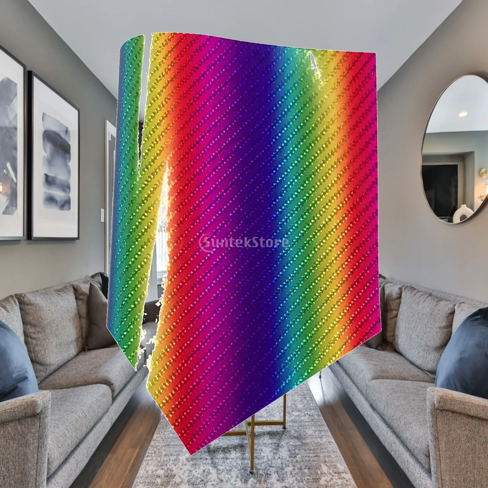 Pet X Supplies & Tack Howell Photos - Vinyle de transfert thermique holographique arc-en-ciel