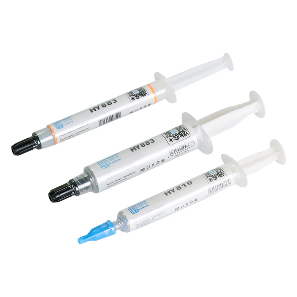 Silicone Thermal Paste Heat Transfer Grease Heat Sink CPU GPU Chipset Notebook Computer Cooling Syringe 2g 5g 10g 20g 100g