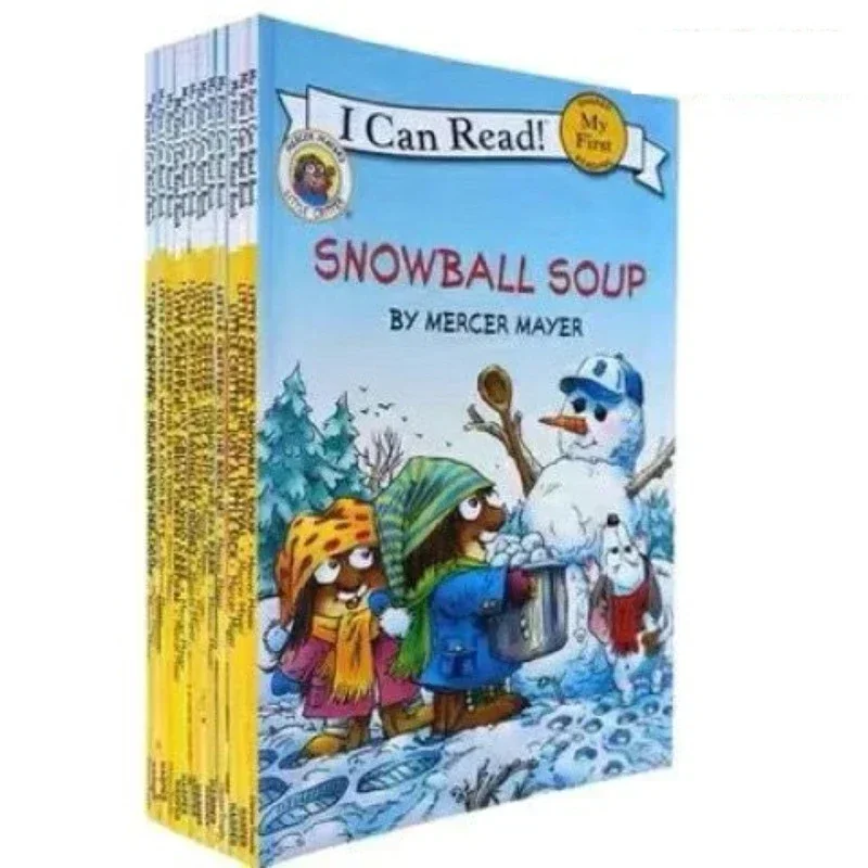 

20 книг, я могу читать Little Critter, английская книга с картинками для детей, обучающие игрушки, книга для чтения родителей и детей, подарок для детей