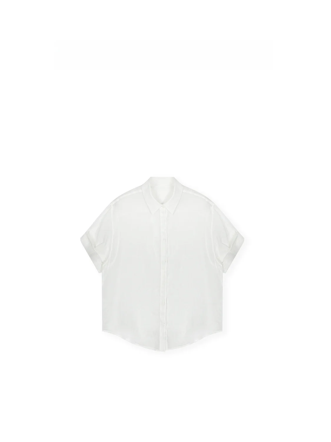 

Легкая свободная рубашка с коротким рукавом и воротником, винтажная, для ленивого летнего отдыха, дышащая, повседневная, женская, деловая, модная, для поездок на работу