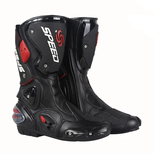Botas largas para motocicleta, botas de carreras profesionales para Rally todoterreno, zapatos de motociclista, equipo de protección B1001