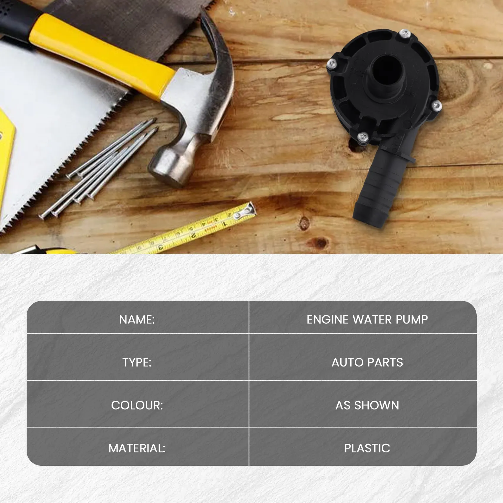 

A02Q-For Ford Lincoln High Quality Engine Water Pump DM5Z8C419A DS78-8C419-AC