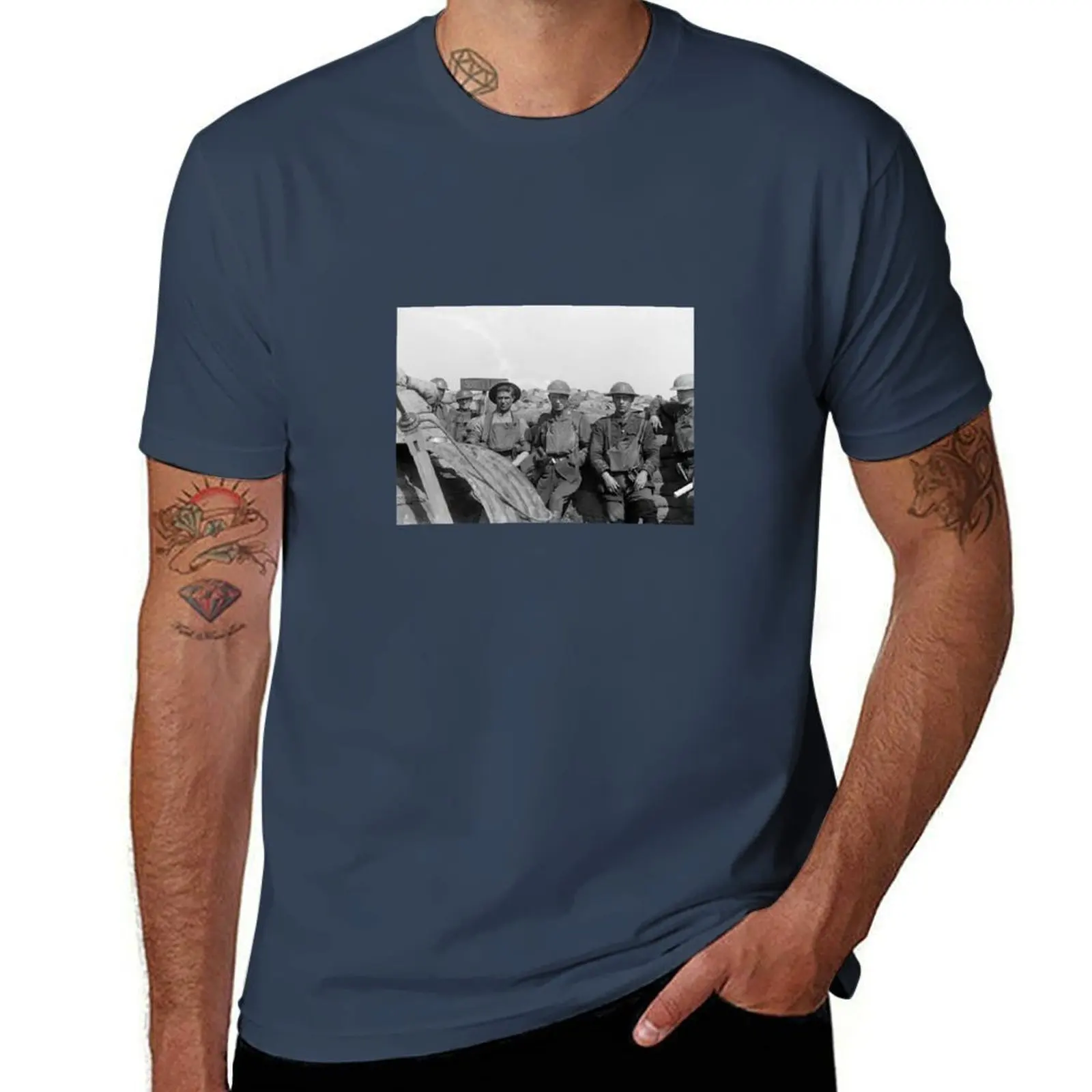 

Trenches Zealand In 1917 The New WW1 Officers - T-Shirt Plus Size Short Sleeve T-Shirt