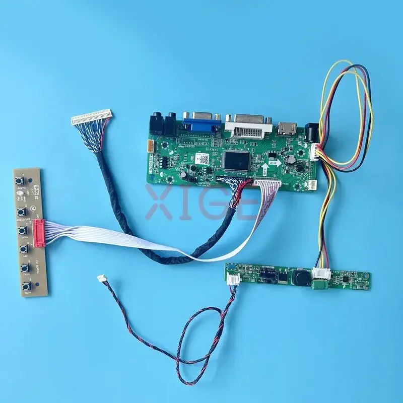 LCD Monitor Driver Controller Board Fit LTM240CL01 LTM240CL08 VGA DVI HDMI-Compatible 24