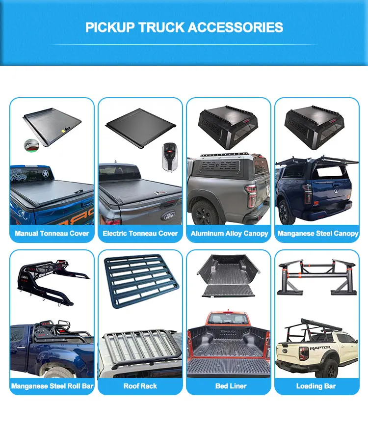 

Новый легкий жесткий навес для пикапа Great Wall Pao 4X4, стальной водонепроницаемый пикап