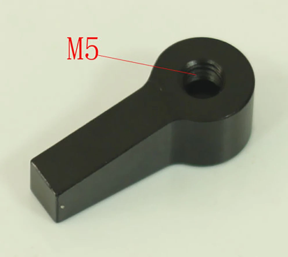 M5 Knob Thumb Screw head L Shape Screw head black color Strong and durable for camera tripod, m5 screw head