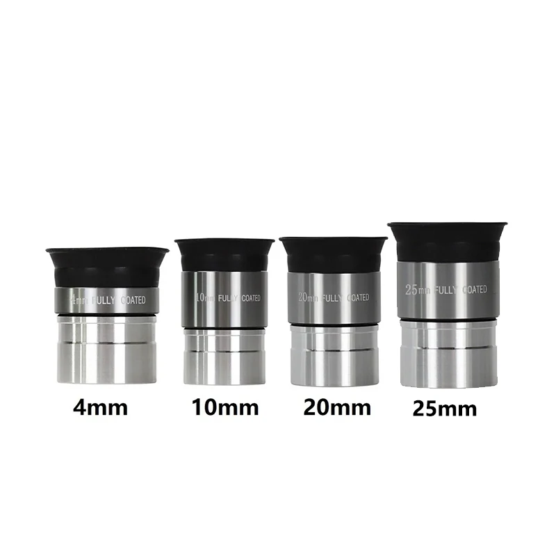 

1.25 Inch Astronomical Telescope Eyepiece Fully Coated Optical Glass Monocular Telescope Eyepiece 4mm,10mm,20mm,25mm Eyepiece
