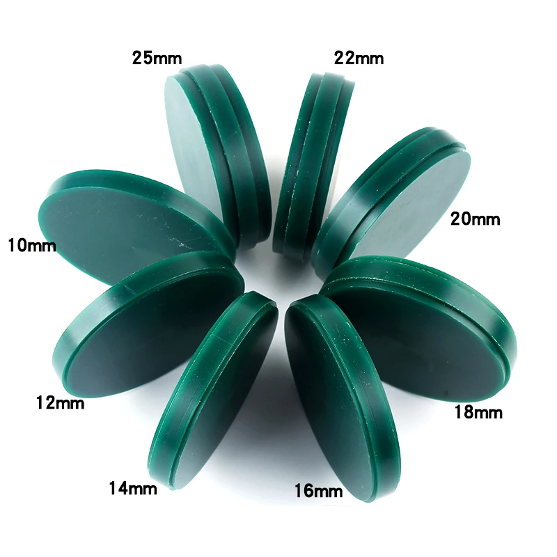 5pcs Dental Wax Disc Laboratory Materials Tools For Dentistry Technician Lab CAD/CAM Carving Green Color Wax Block 98*12-25mm