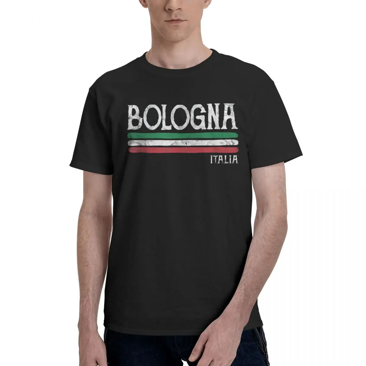 

Bologna Italy Italia Gift Italian Souvenir 100% Cotton Casual Breathable Confortable Tops New Gifts And T-Shirts Man Clothes