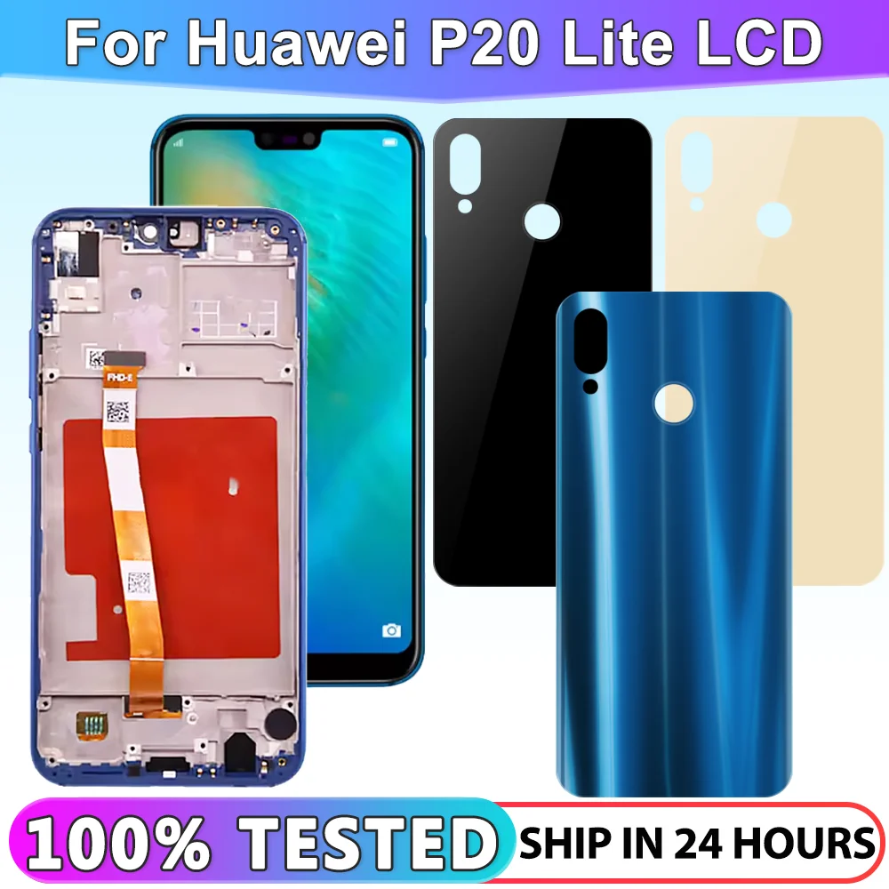 

5.84" Lcd Display For Huawei P20 Lite Nova 3E NETL00 ANELX1 P20Lite Touch Screen Digitizer Assembly Replacement Parts