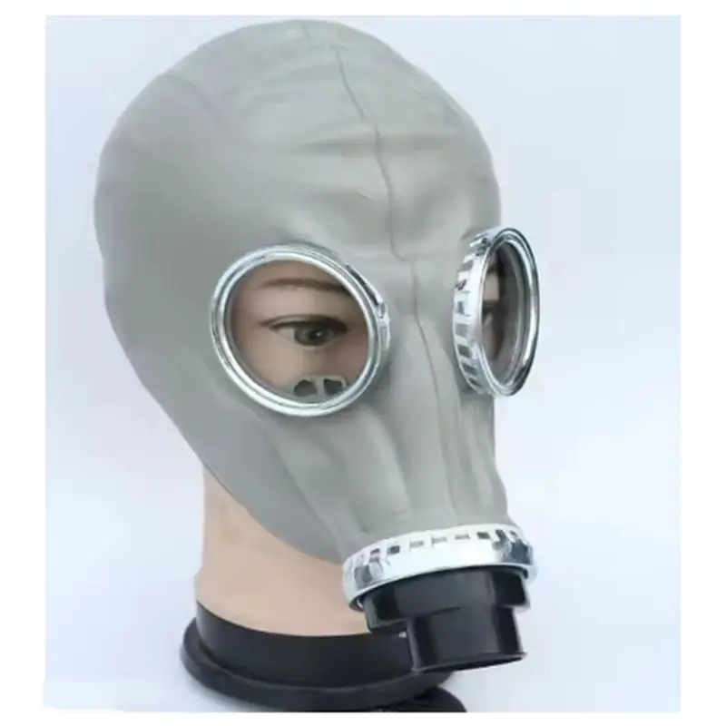 B27B Classic Rubber Material Chemical Gas Mask, Full Face Respiratory Protection For Spray Paint Industry