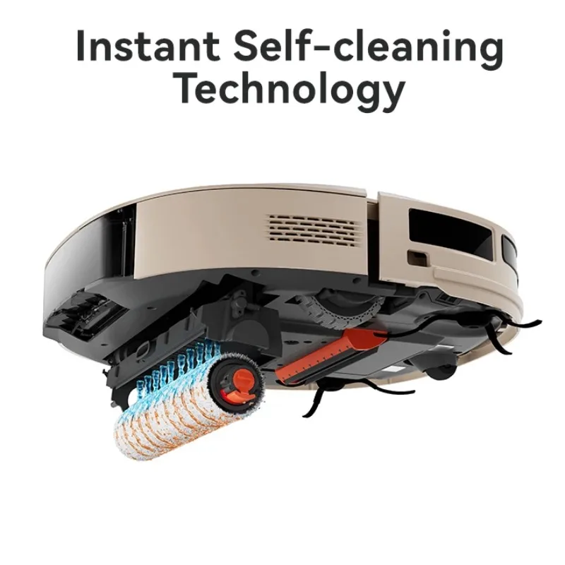 12000PA Strong Smart Robot Vacuum And Mop Cleaner With Automatic Cleaning And Drying Mop Roller