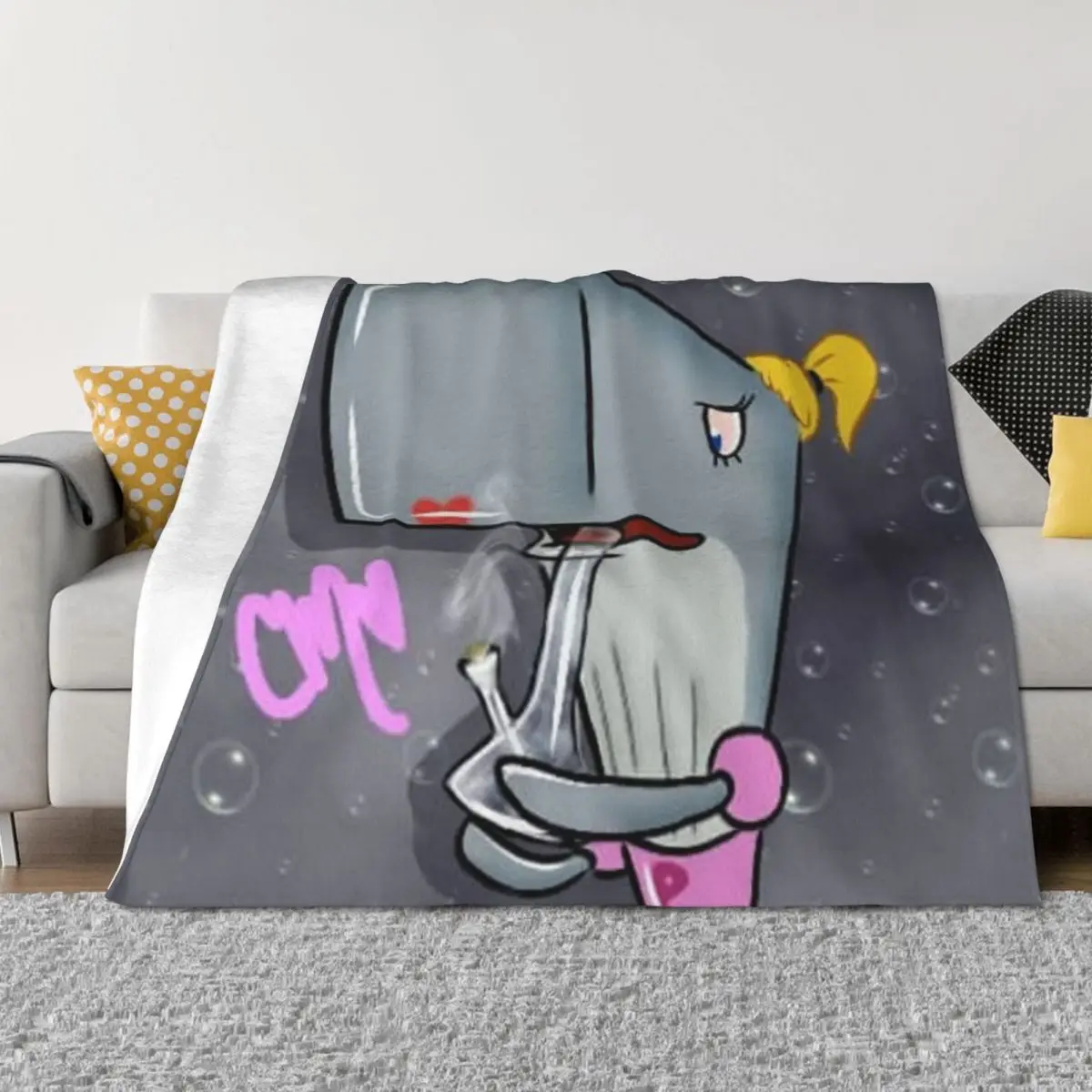 

Stoner Pearl Throw Blanket warm winter Extra Large Throw Beach Cute Plaid Blankets