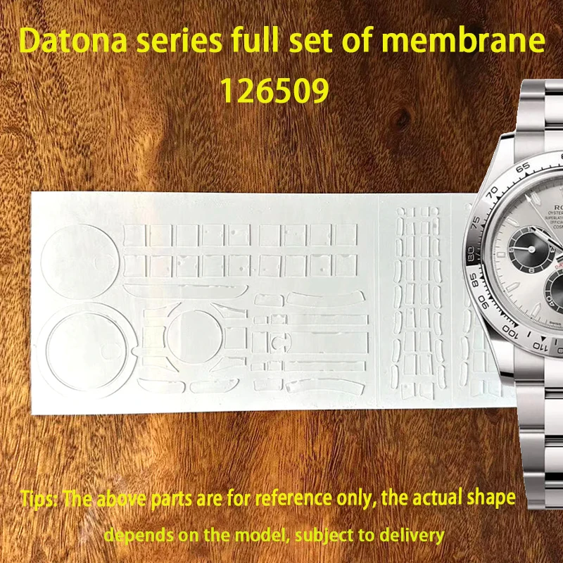 Suitable for Rolex 126509 Cosmic meter Dattona protective film 116509 watch film buckle film daytona back cover film