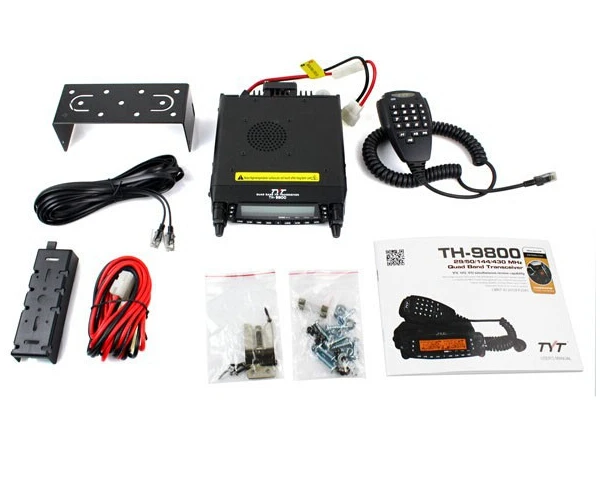 TYT TH-9800 Heißer Verkauf 50W Ausgangsleistung Quad Band HF Radio Transceiver 50W Walkie Talkie Für Ham Radio benutzer