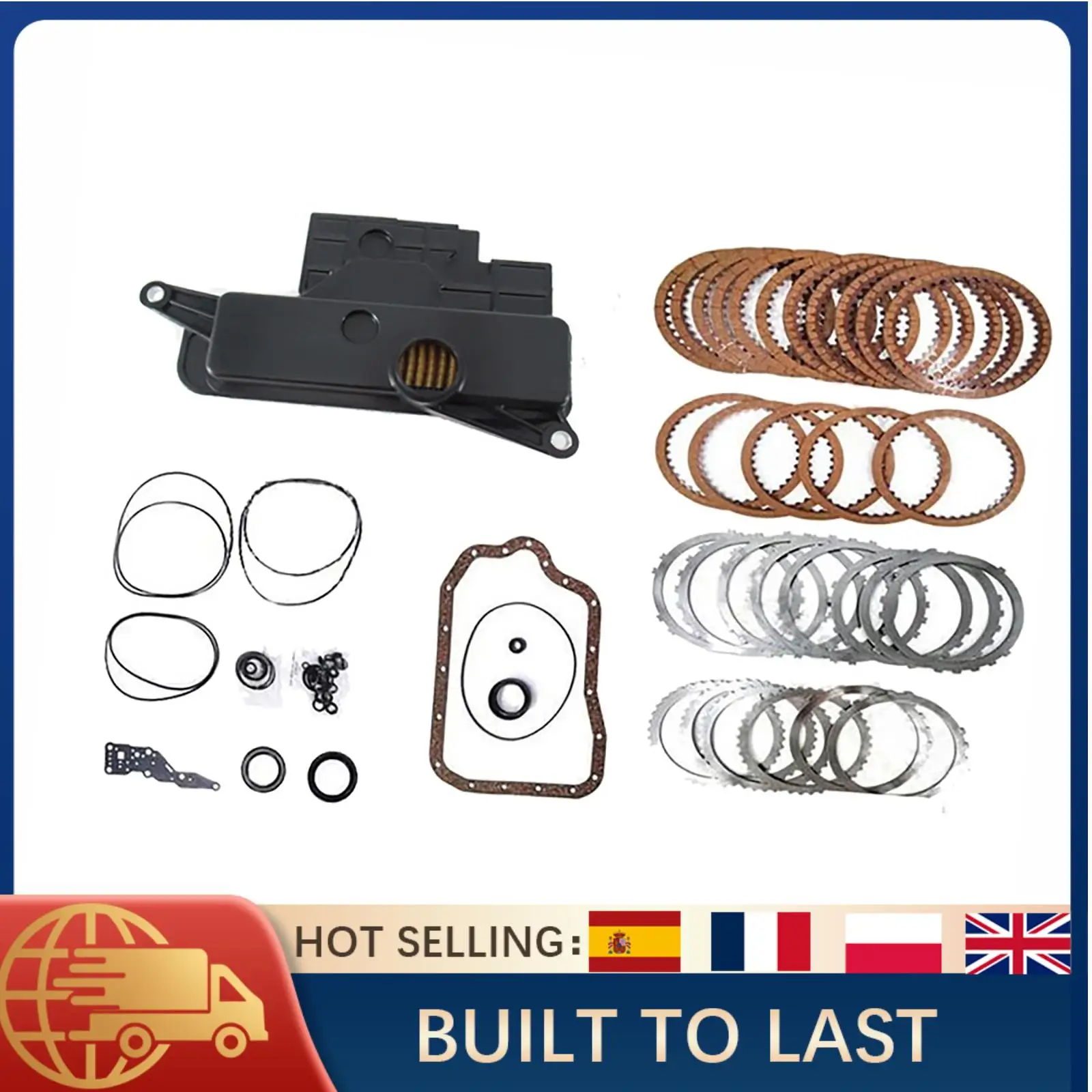 

Transmission Master Rebuild Kit For Toyota Highlander 2.7L 2009-2012 RAV4 2.5L Camry 2.4L Sienna Venza U760E U760F Automatic