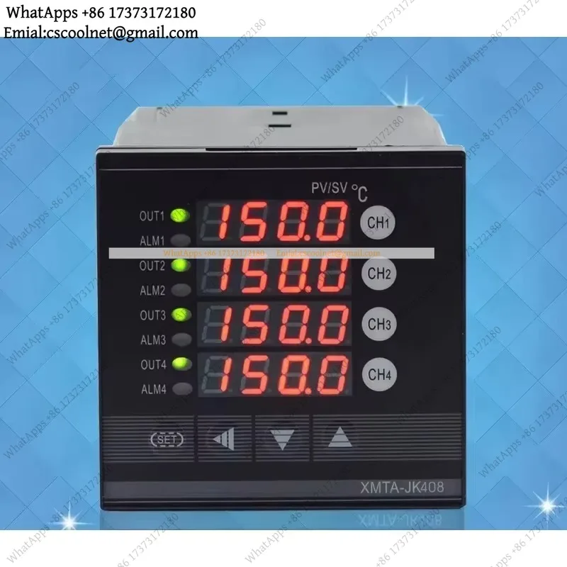 k06 4 Channel Temperature Controller JK408GK Multi-channel Meter