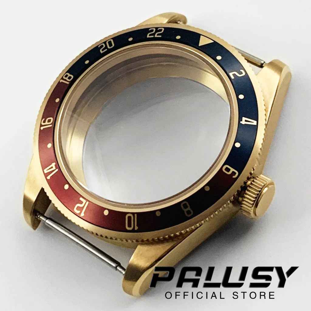 

39MM Rose Gold BB58 Domed Sapphire Crystal Watch Case Stainless Steel Case Fit NH34 NH35 NH36 NH38 ETA 2824 PT5000 Movement