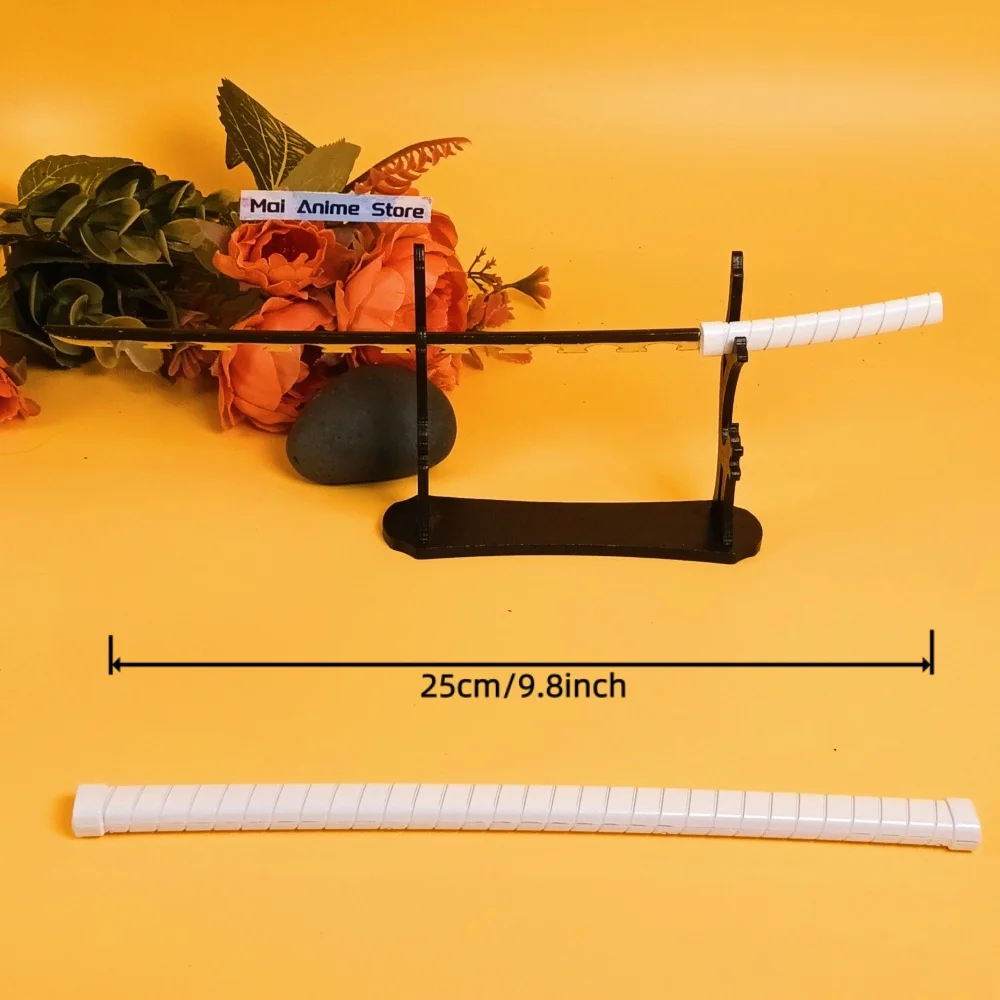 9.8inch Katana Anime Real Size Small Sword Metal Ninja Knife Steel Sword Mini Knife Original Samurai Sabre Unsharp Toy Gift