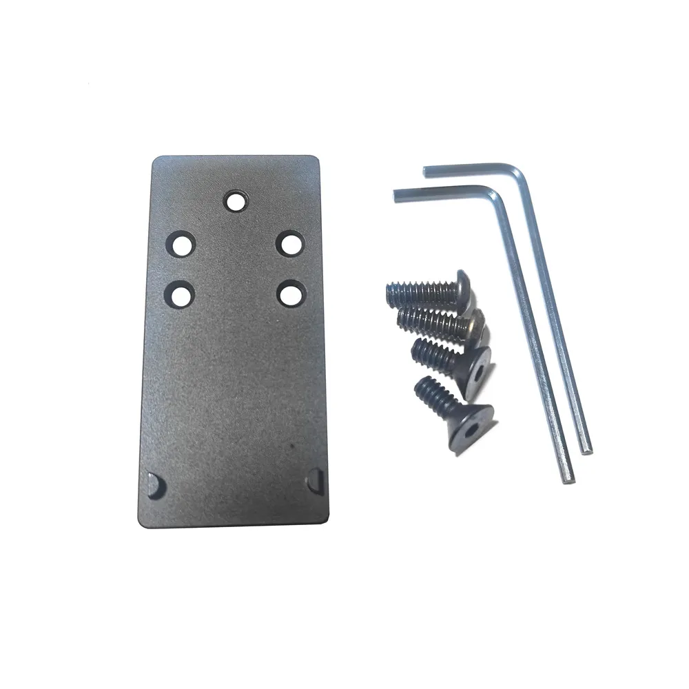 Metal Optic Red Dot Scope Mount Plate for Taurus TH9 TH380 TH40 PT809 PT838 PT840,fit R.MR S.RO swampfox karken Liberty HS407C view 5