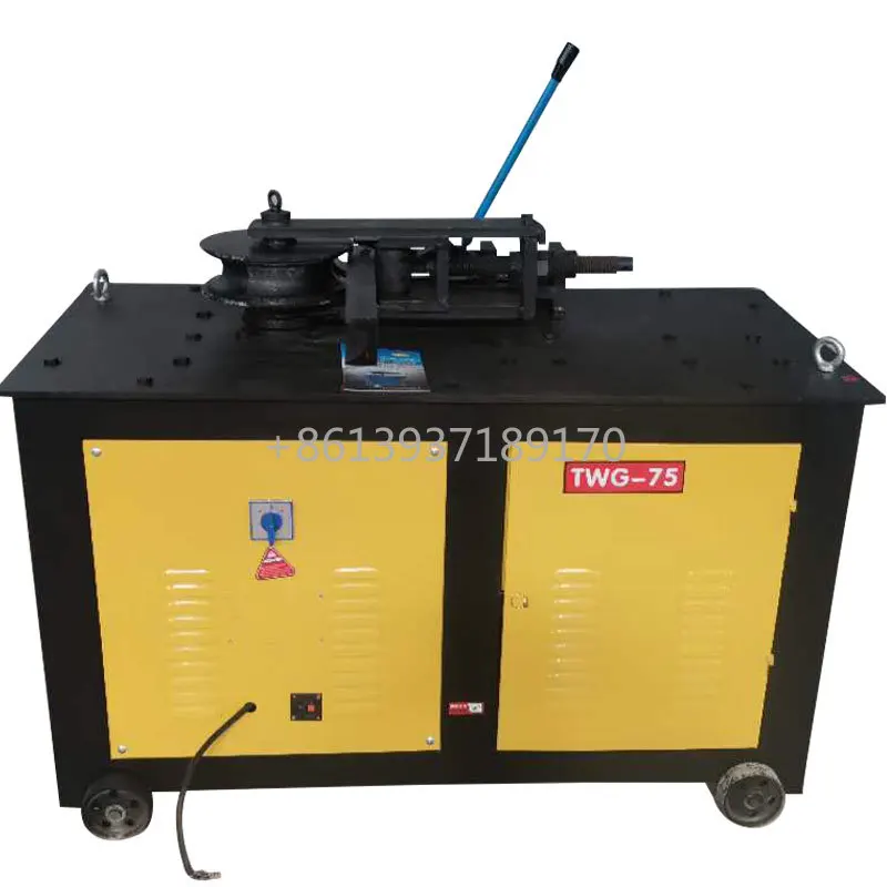 4 Inch Electronic CNC Exhaust Steel Hydraulic Pipe Bending Machines Stainless Steel Pipe Bender
