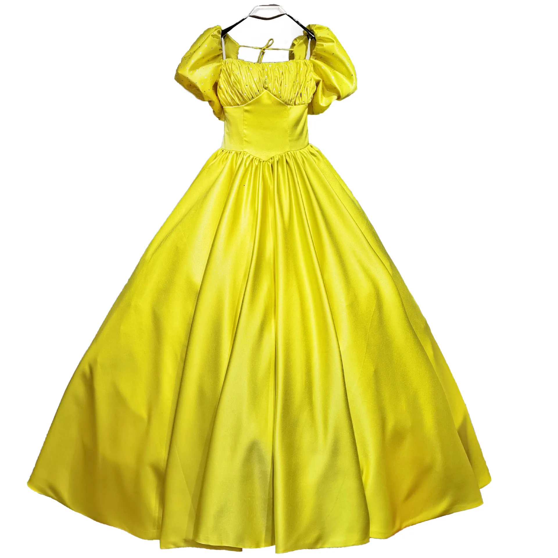 GUXQD Ball Gown Quinceanera Dresses Beading Puff SLeeves Prom Party Gowns Formal Vestido De 15 Anos robes de soirée