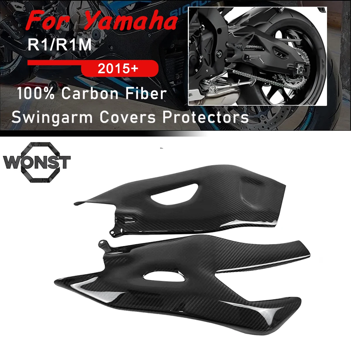 For Yamaha R1 R1M 2…