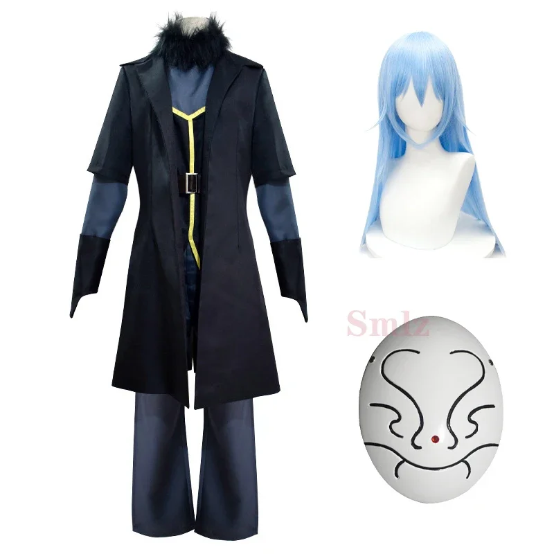 Rimuru pest cosplay costumes Tensei Shitara slime Datta Ken Anime That Time I Got Reincarnated as a slime costumes wig