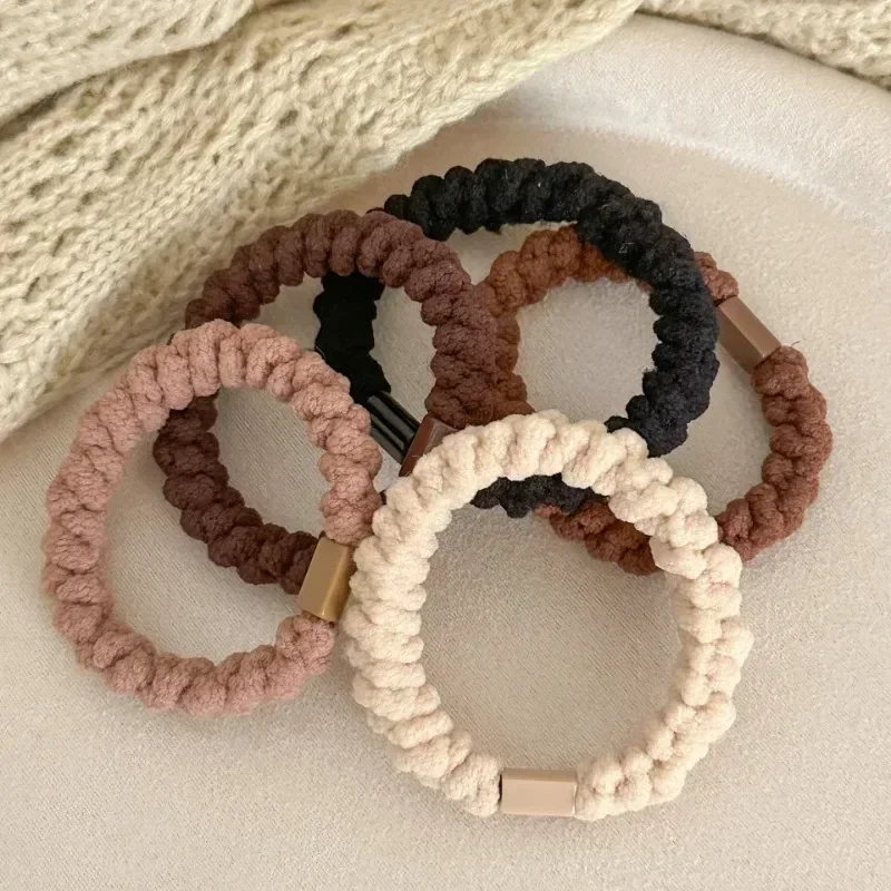 3pc bellezza coreana buona elasticità fascette per capelli anelli corda Scrunchies per le donne ragazze bambino regalo di festa quotidiana accessori