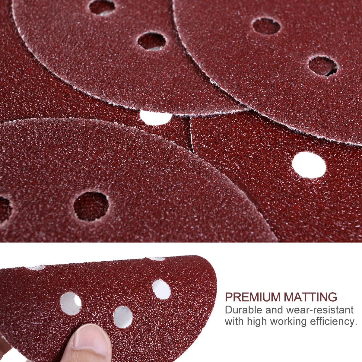 

Sandpaper Circular Sanding Discs Hook Loop Pad Fine Grit Pads Round Abrasive Disk