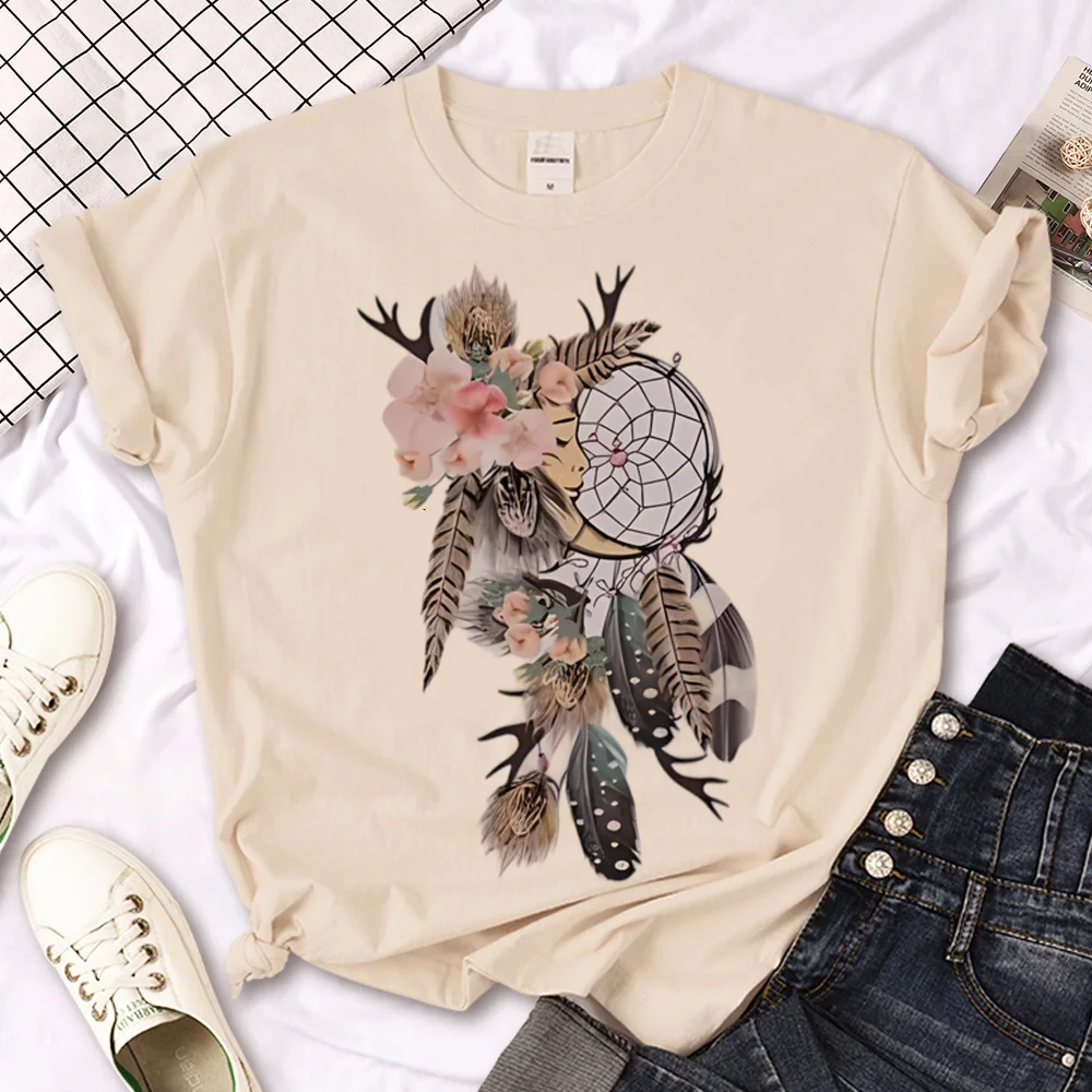 Dream Catcher Tee women graphic top female funny y2k clothing