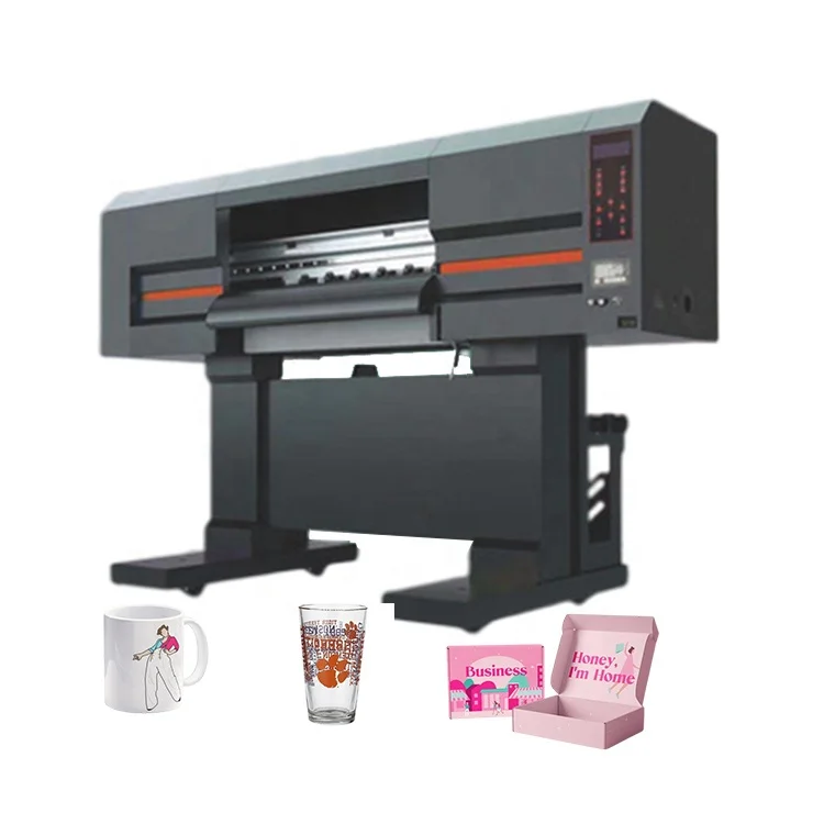 Digital Inkjet Printing Label Machine Supplier Roll To Roll Impresora UV Printer for Sticker