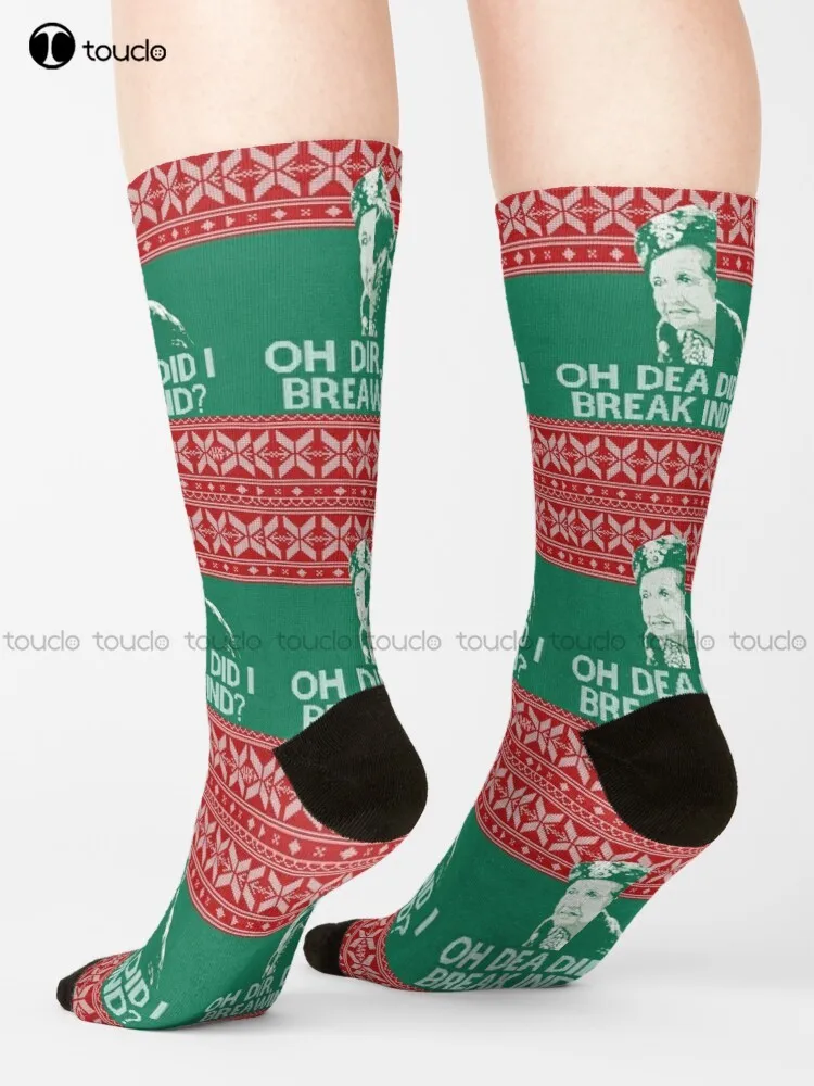 Aunt Bethany - Ugly Sweater Christmas Ugly Sweater Christmas Vacation Socks Soccer Socks Men Christmas Gift Custom Women Men