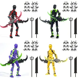 Çok eklemli hareketli Shapeshift Robot 3D baskılı manken kukla şanslı 13 Robot hareketli rakamlar yetişkin oyuncaklar çocuk oyuncakları