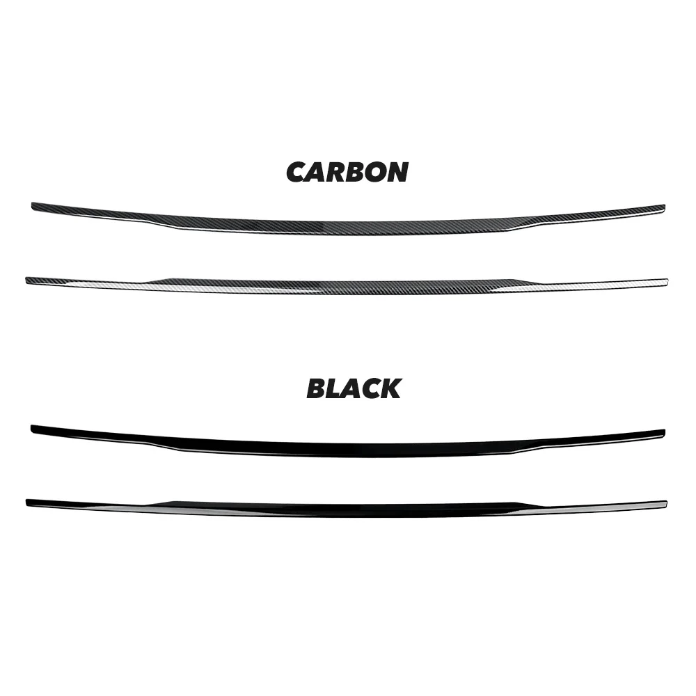 

For Kia K4 2024-2026 LHD RHD 2PCS ABS Front Grille Bumper Mesh Decor Strip Exterior Styling Accessories