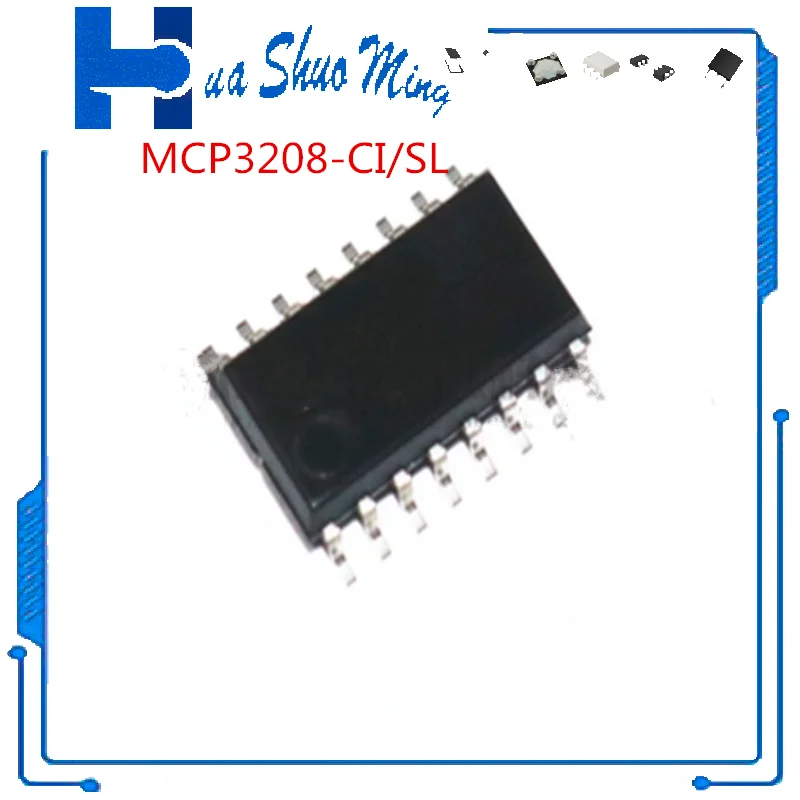 

1PCS/LOT MCP3208 MCP3208-CI/SL SOP16