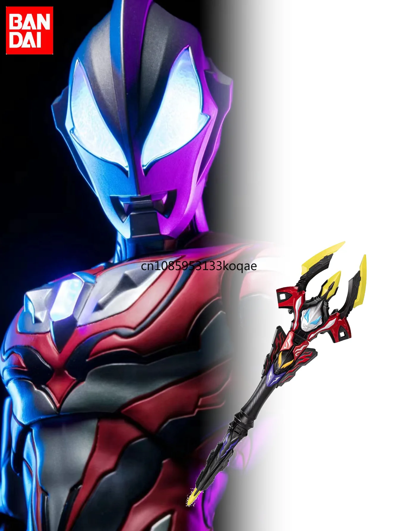 

Набор экшн-фигурок BANDAI Ultraman комбинированное оружие Jed and Belia с голосовой сборкой коллекционные игрушки рождественские подарки