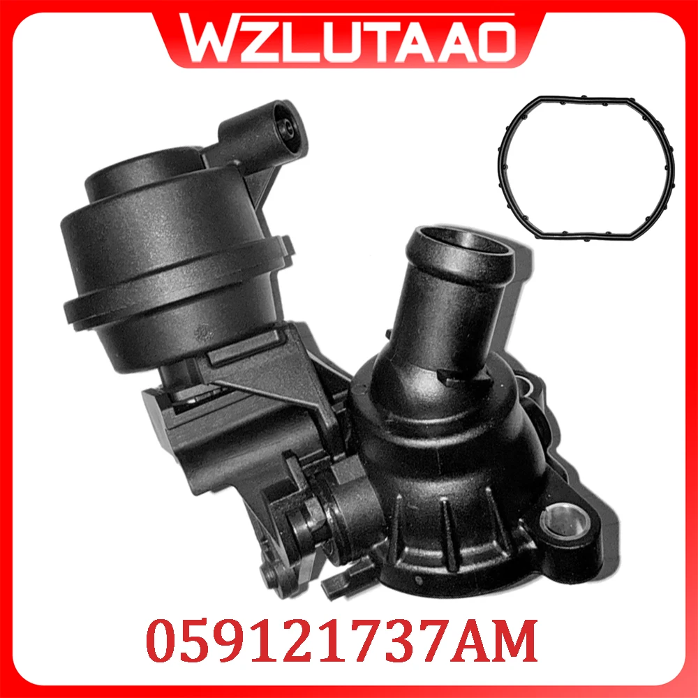

059121737AM Coolant Thermostat Control Valve 059121737AK 059121737R 059121737G 059121737H 059121737J For Touareg A5 A6 A7 Q5 Q7