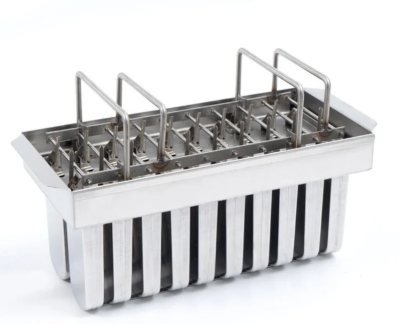 

DSA round head flat stainless steel ice cream mold fruit ice cream mold popsicle mold ice cream household