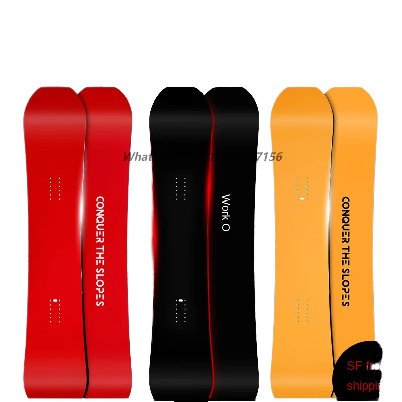 Winter Snowboard Veneer Unisex Small Blackboard Set All-Region Universal Full Set Snowshoe Holder Flat Engraved Slide All