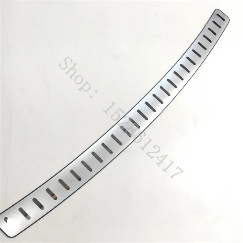 for VW/Volkswagen Sharan 2012~2020 Car Accessories Stainless Steel Car Door Rear Bumper Protector Sill Trunk Tread Plate Trim