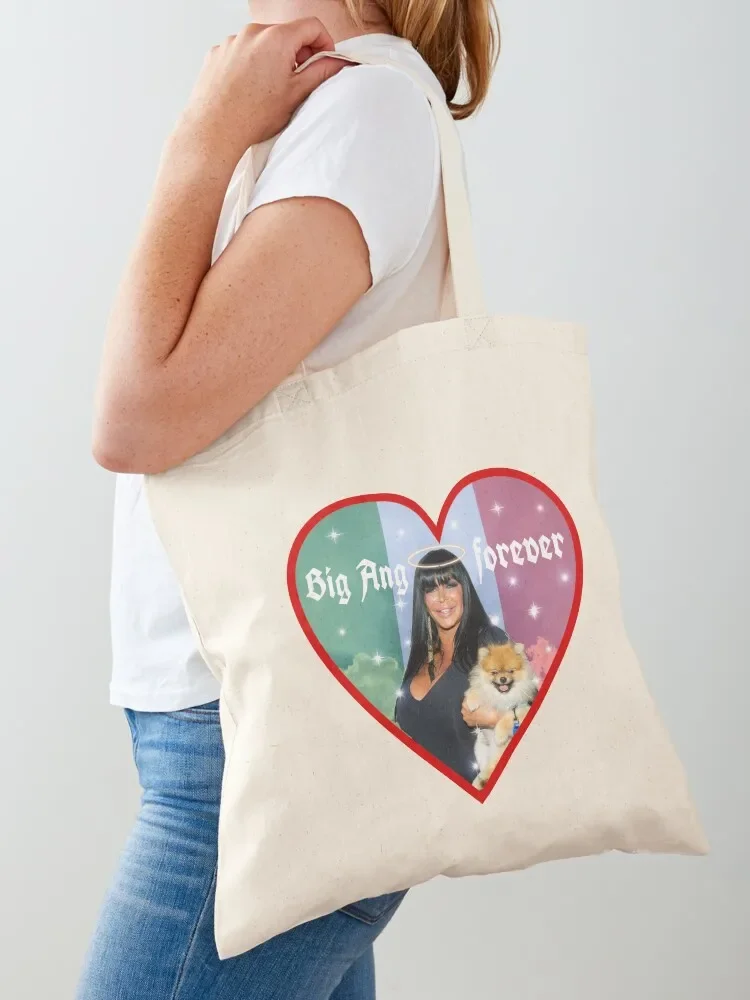 Big Ang Forever Tote Bag, сумка для покупок, ручная сумка, многоразовые сумки для продуктов