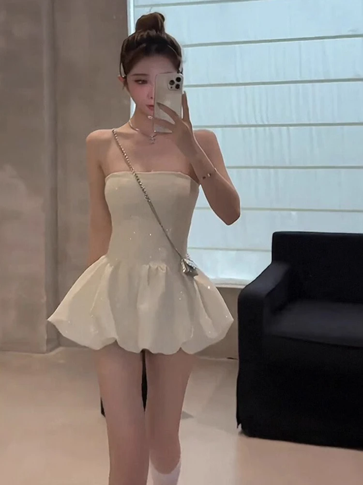 Estate Nuovo Puro Desiderio Vita Sexy Cinching Ort Gonna Dr Donna Strapl A-Line Dr AngFeng Sle Stampa Floreale Dr