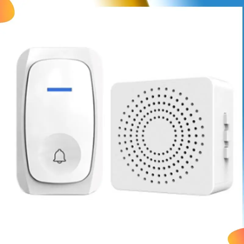 

B48A Wireless Doorbell Home Intelligent Welcome Doorbell Waterproof 150M Remote USB Plug Easy To Install No Wiring Required