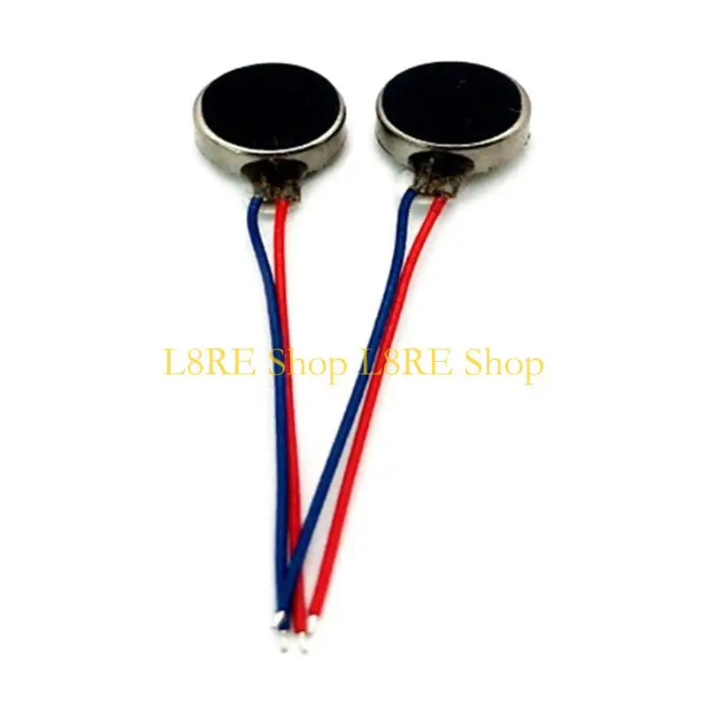 Động cơ rung mini l8re với dây dẫn dây nút phẳng cho máy tính bảng điện thoại động thiết bị thiết bị điện tử mini