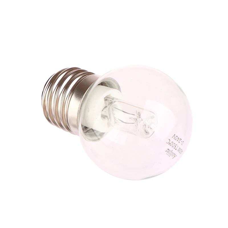 

NEW* 1Pc E27 40W Oven Lamp Light Microwave Oven Bulbs 220v High Temperature Resistant 500 Degree For Display Cabinet Light Bulb