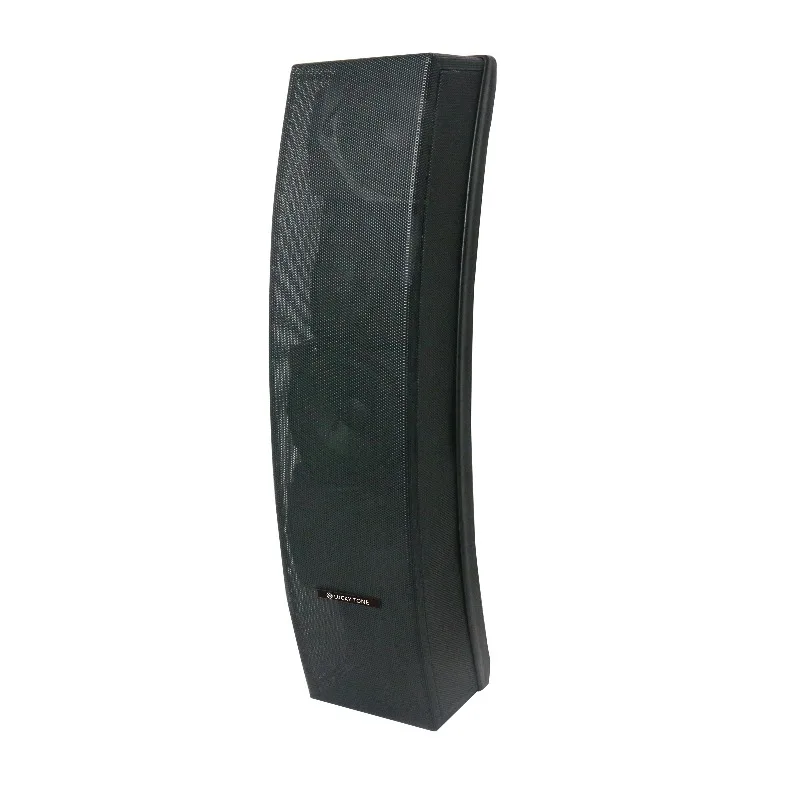 WP-4120 PA System 4.5 Inch 150W 8ohm Wall Mounted Column Line Array Speaker 5 Full Range Driver Covering Whole Angle