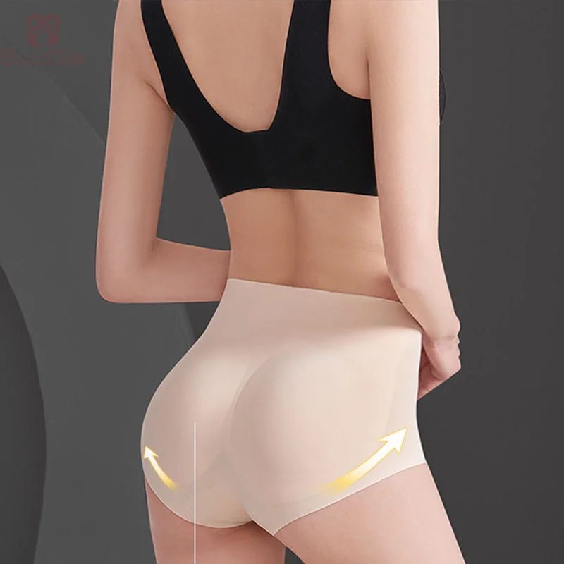 GUUDIA Padded Panties Butt Enhancer Bigger Butt Enhance Fake Booty Underwear Peach Ass Shaper Briefs Sexy Bum Shaping Bottom