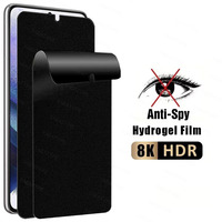 Anti-Spy Privacy Hydrogel Film Screen Protector For Xiaomi MAX Black shark 2 PRO Nord 3 12 Pro NOTE 6 Redmi 5A Prime 13C 5 PLUS