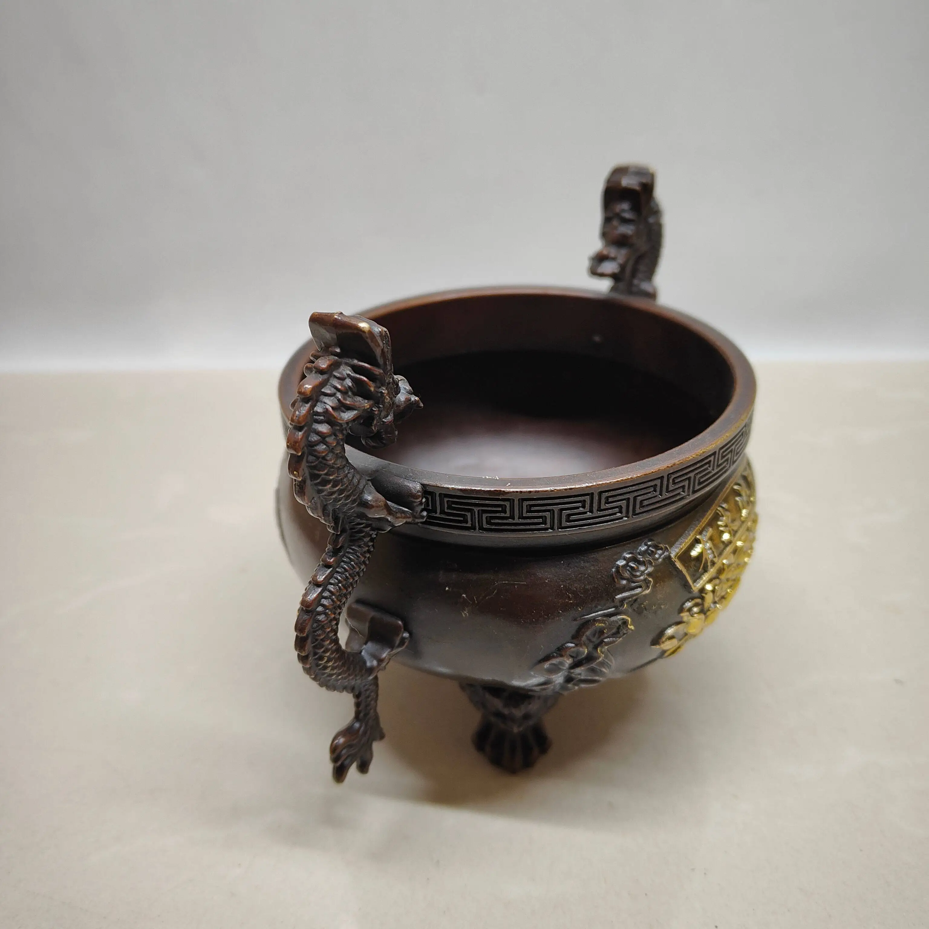 Vintage Copper Gilding Dragon  - Vintage Collectible Shop recension och pris